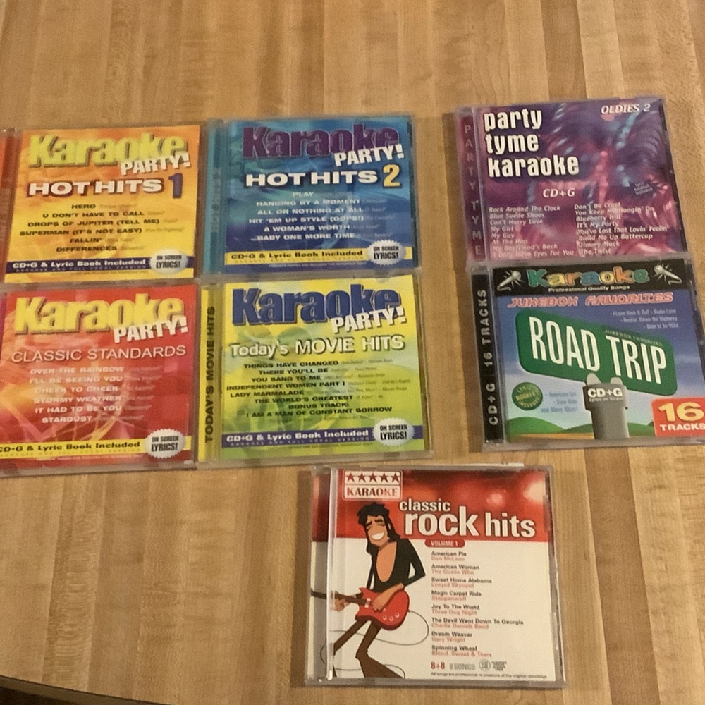 Karaoke and Music CD Collection
